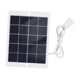 thumbnail image 2 of 3W 5V 太阳能板充电板器 手机移动电源充电器充3.7V-5V 3W白板+USB, 2 of 8