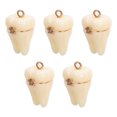 thumbnail image 1 of unbranded 5Ud Colgantes De Realistas En Resina Con Y Brackets Para Bisutería Y Manualidades, 1 of 8