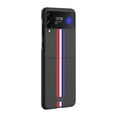 thumbnail image 2 of Slim Protective Cover Case Compatible for Samsung Easy Installation Phones Z FLIP 3 Anti-fingerprint and Foldable Cell Phone Protective Shell Purple, 2 of 9