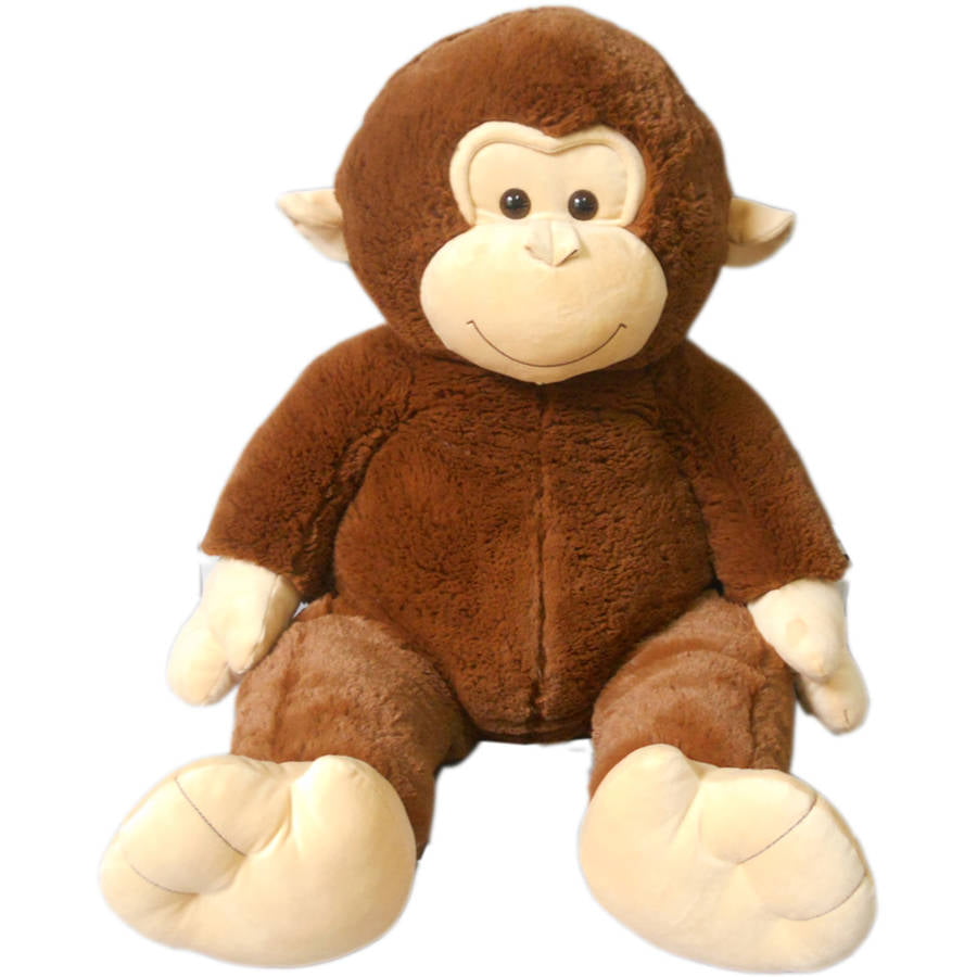Details about   Jumbo Plush Animal Monkey Doll Giant Stuffed Soft Cartoon Monkey Kids Gift 2019 