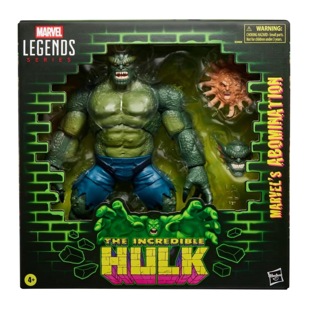 Hasbro Marvel Legends Series Juggernaut and Hulk 6-Inch Action Figures Bundle (2 Items)