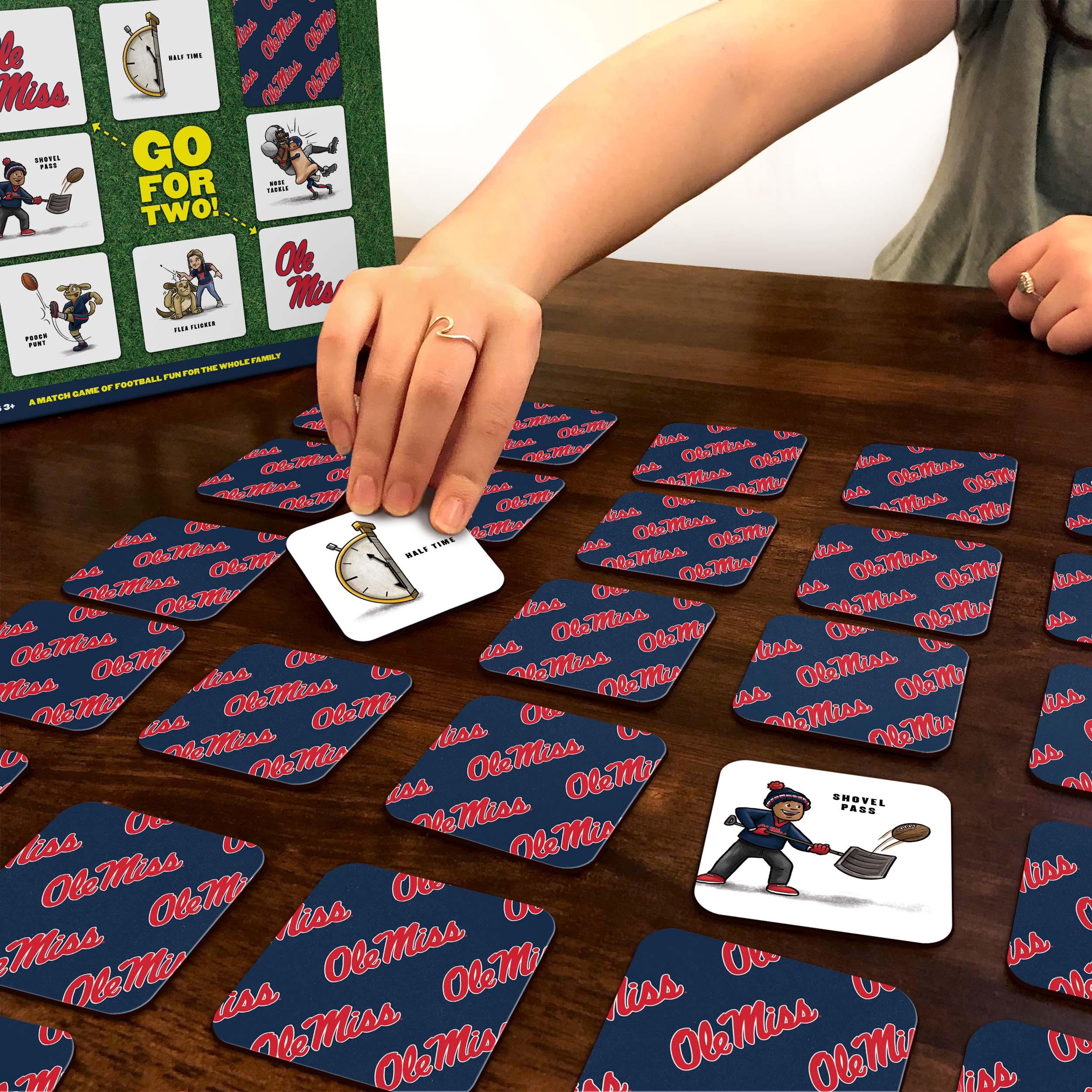 Missippi Rebels Licensed Memory Match Game