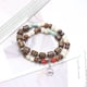 thumbnail image 1 of Accesorios envueltos doble estilo étnico pulsera de cerámica pulsera de cuentas mujer alto sentido, 1 of 6