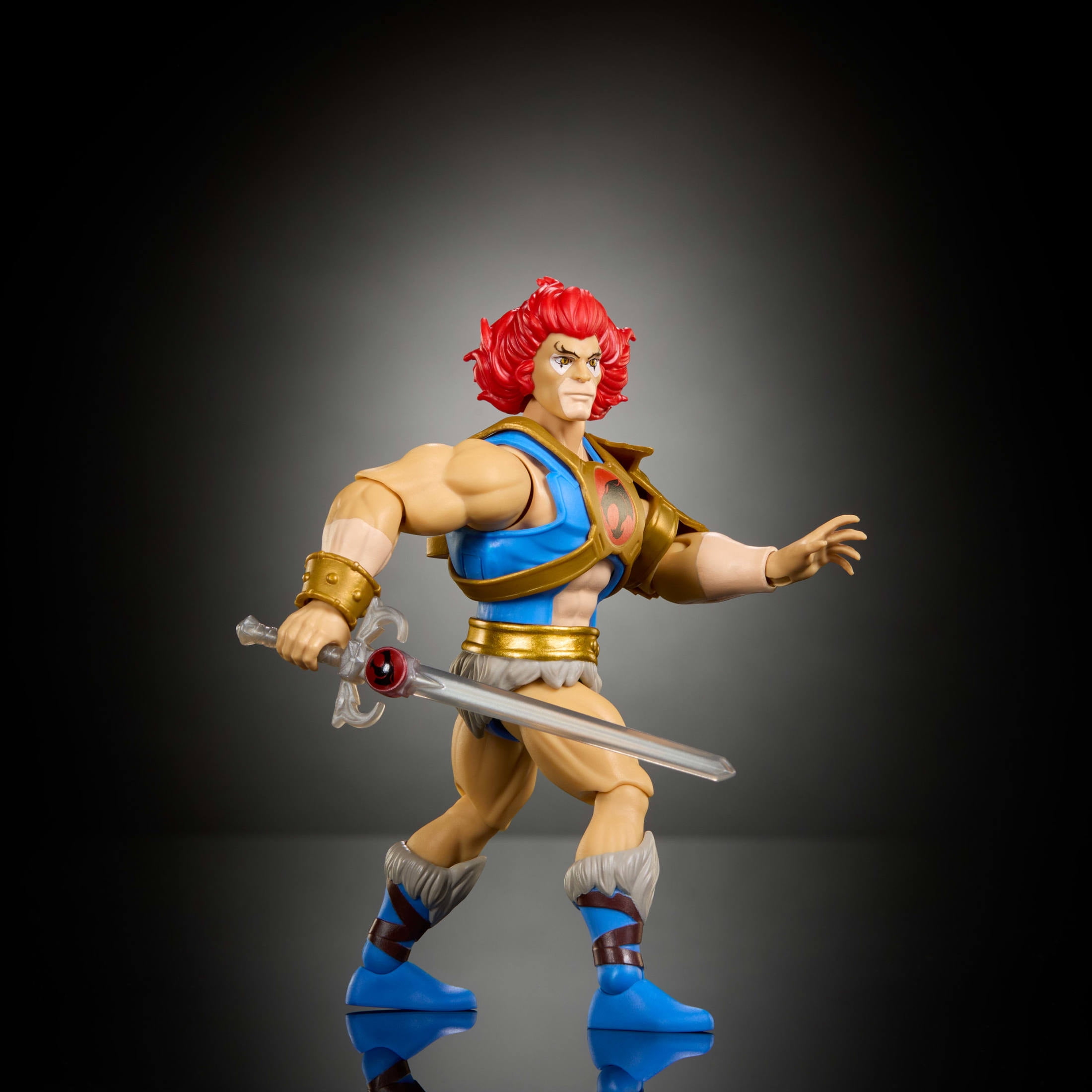 Masters of the Universe Origins & ThunderCats Lion O Action Figure, 1980s Posable Crossover Toy