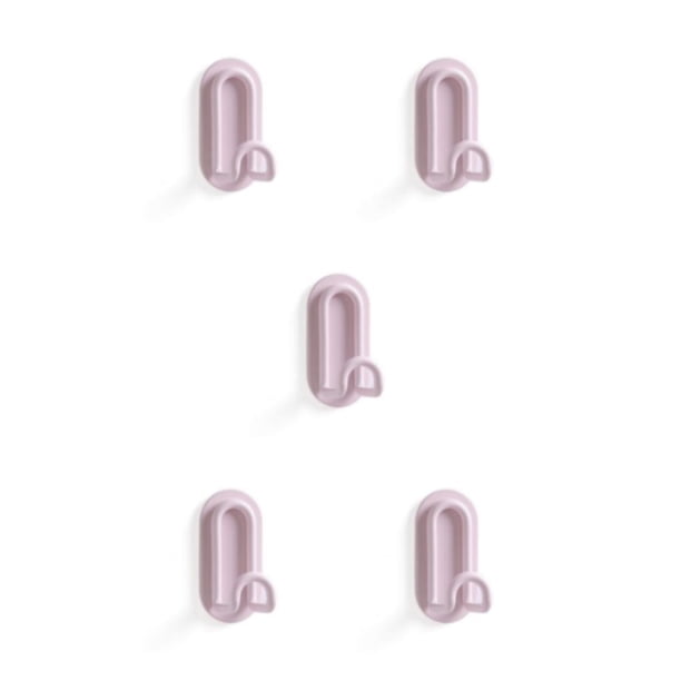 Yuarrent Gancho autoadhesivo Ganchos fuertes montados en la pared Instalación simple Soporte colgante Accesorios de baño para el hogar Puertas Type2 NO2