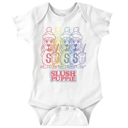 

Vintage Slush Puppie Retro Cartoon Romper Boys or Girls Infant Baby Brisco Brands 24M