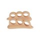 thumbnail image 1 of Alisador y corrector de dedos, paquete de 4 férulas de crestas de gel suave, reduce el dolor de pies, evita la superposición, tratamiento flexible para el cuidado de los pies, manchas, Shuxiu Wang 8390615162500, 1 of 5