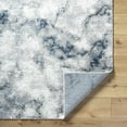 thumbnail image 5 of BoutiqueRugs Titan Contemporary Area Rug - Light Silver, Silver Gray, Metallic Silver - 5'3" x 7', 5 of 6