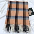 thumbnail image 4 of Plaid Scarf for Women Thick Warm Long Shawl Long Scarves Knit Wraps Cold Weather Winter, 4 of 5