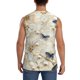 thumbnail image 4 of Balery Elegant Butterflies And Pearls Camisetas sin mangas para hombre, absorbe la humedad y protege contra el mal olor.-X-Large, 4 of 7
