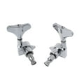 thumbnail image 5 of 4 String Bass Chrome Guitar Sealed Tuners Tuning Pegs Machine Heads 2R 2L, 5 of 7