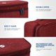 thumbnail image 2 of Organizador de electrónica de viaje ORIENT FAMULAY, bolsa impermeable, 2 of 6