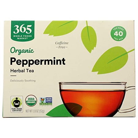 365 by Whole Foods Market  Tea Peppermint Organic  40 Count