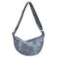 thumbnail image 2 of Sac de Transport pour Femmes Mode Croissant Sacs sous le Bras Décontracté Simple Hobos Sac à Main pour Filles, 2 of 10