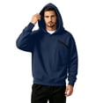 thumbnail image 4 of THNCYX Hoodies For Men With Zipper Chest Pocket Long Sleeve Top Loose Fit Casual Street Style Soft Mens Sweatshirt Fall Outfits S-2XL, 4 of 8