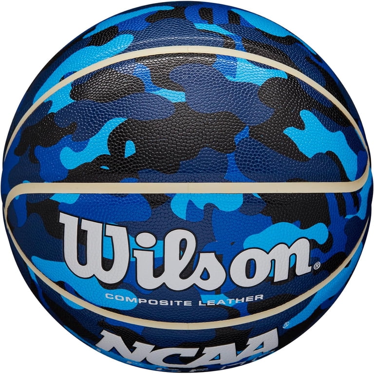 Wilson Gold Series NCAA LEGEND Size 7 Camouflage Blue Basketball