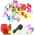 thumbnail image 2 of KAKOWELY 20 pinzas para el cabello con orquídeas hawaianas, pinzas decorativas florales, accesorios para el cabello con flores de orquídea, 2 of 5