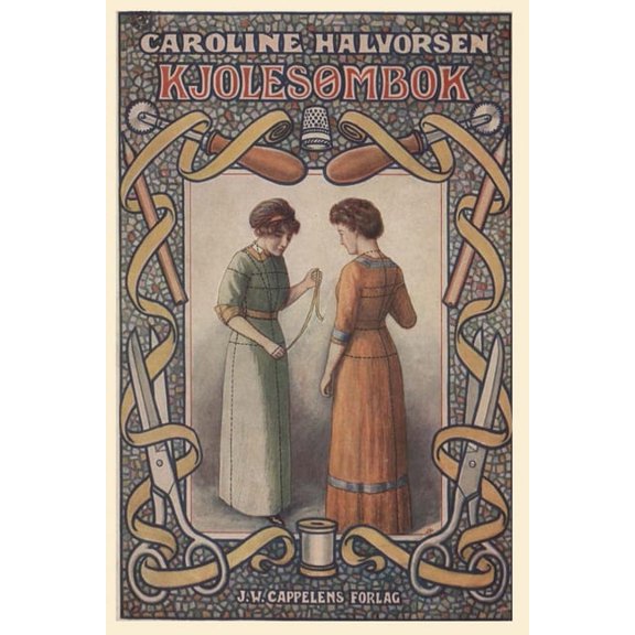 Kjolesømbok: til skolebruk og selvundervisning: med tegninger., (Paperback)