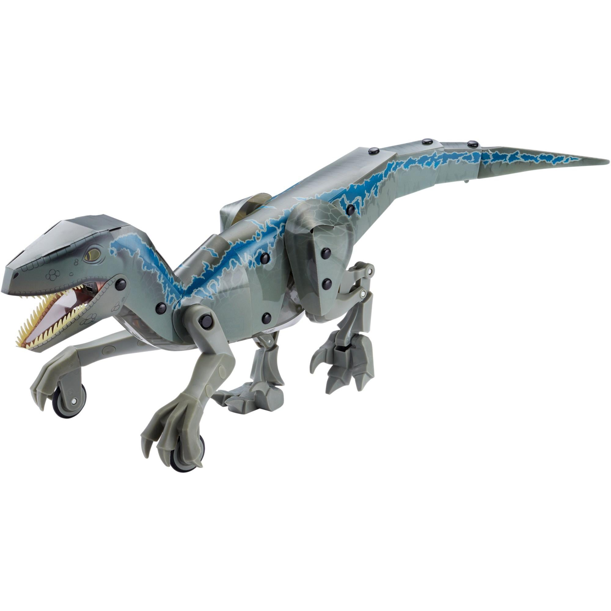 Kamigami Jurassic Robot "Blue" Velociraptor Dinosaur - Walmart.com