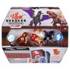 Bakugan Baku-Gear 4-Pack, Trox Ultra with Baku-Gear and Pegatrix Ultra, Collectible Action Figures