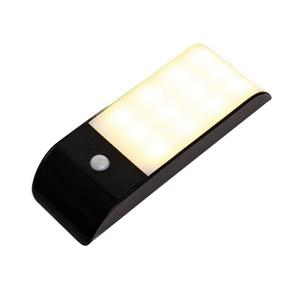 RKSTN Lights 12LED Rechargeable Infrared Human Body Induction Light, Bedroom Cabinet, Wardrobe Light, Night Light Lights