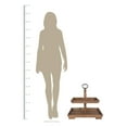 thumbnail image 4 of Two Tiered Wooden Serving Stand, 4 of 6