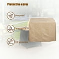 thumbnail image 5 of Fire Pit Table, 28-inch Square 40,000 BTU Auto-Ignition Propane Gas Firepit with Waterproof Cover, 5 of 7