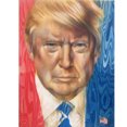 thumbnail image 1 of Cuadros Decorativos Pintura de diamante 5D DIY Trump Taladro redondo completo Imagen de diamantes de imitación (W0875) Likrtyny embutido en tela, 1 of 9