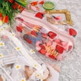 thumbnail image 3 of Bolsas transparentes para cosméticos, 2 unidades, bonitas bolsas de maquillaje de PVC con forma de fruta para mujeres y niñas (estilo 2), 3 of 5