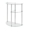 thumbnail image 1 of Ergode Designs2Go Classic Glass Mesa de entrada con pantalla de 3 niveles Ergode R2-238-VV, 1 of 1