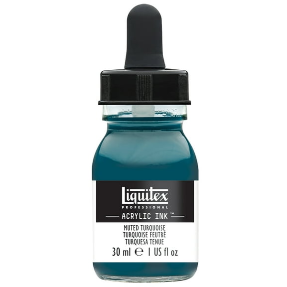 Liquitex Professional Acrylic Ink! Muted Color, 30ml, Turquoise