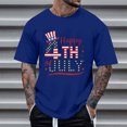 thumbnail image 1 of Tops para hombre, blusas y camisas de cuello redondo y manga corta para hombre, tops casuales de cuello redondo y manga corta con estampados especiales para hombre., 1 of 5