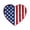 A, variant on Gumesh Retro American Flag Heart Doormat - Patriotic Welcome Mat for 4th of July, Slip-Resistant Rubber Backing for Indoor/Outdoor Use, Front Door Porch or Deck Rug
