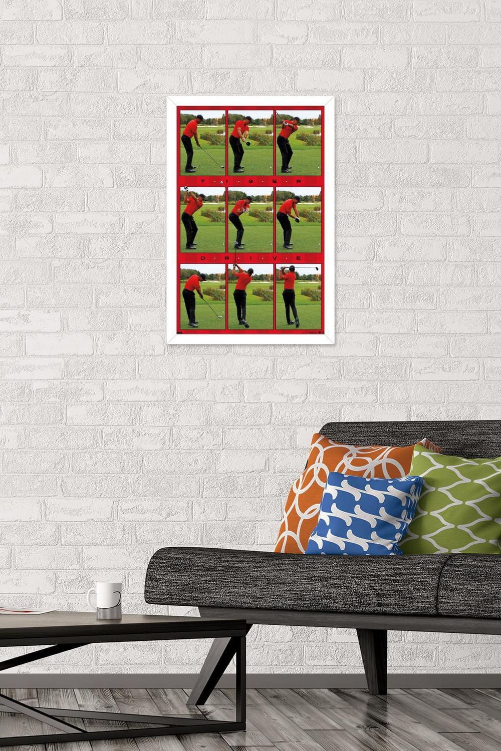 Tiger Woods - Drive Wall Poster
