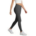 thumbnail image 6 of Cethrio Girls Yoga Leggings, Dancing Stretchy Casual High-waisted Tight Pants Dark Gray Size 14-16, 6 of 6