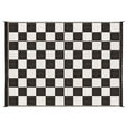 thumbnail image 3 of Camco Outdoor Mat - Checkered, Black and White - 9-Foot x 12-Foot (42827), 3 of 4