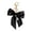 Love pendant-Black, variant on Sophisticated Ribbon Bows Purse Accessory For Women Fashion Bag Pendant Keychain Charm Lightweight Alloy Craftsmanship