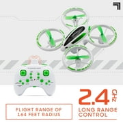 Sharper Image® 2.4GHz RC Glow up Stunt Drone with LED Lights, 8.8 in x 3.5 in