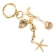 thumbnail image 2 of ColoMX Llavero de concha de playa, dijes para bolso para mujer, cuentas de estrella de mar lindas, llavero con borla, accesorios para monedero, llavero de océano, llavero decorativo para niñas, 2 of 8