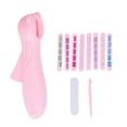 thumbnail image 2 of Máquina de estampación de uñas, juego de pegatinas con purpurina, lima de uñas para niños, kit de impresora de arte de uñas DIY, 2 of 14
