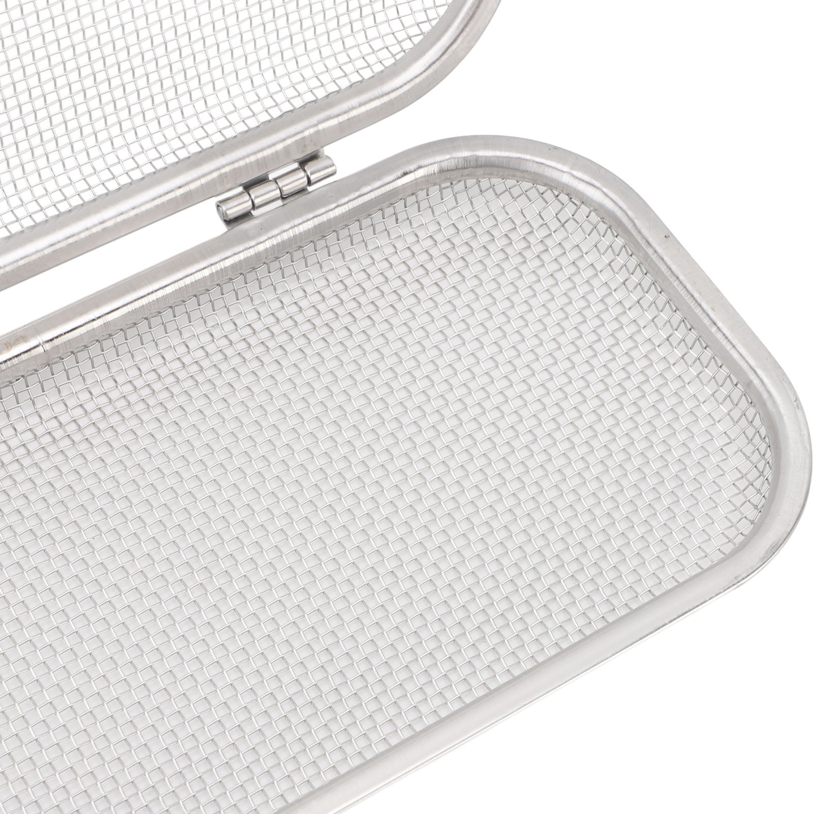 Nieyigj Small 304 Stainless Steel Dishwasher Utensil Basket Silverware Holder Mesh Drain Box for Chopsticks and Small Items Replacement Accessory (10.4 x 4.5 x 1.4 inches)