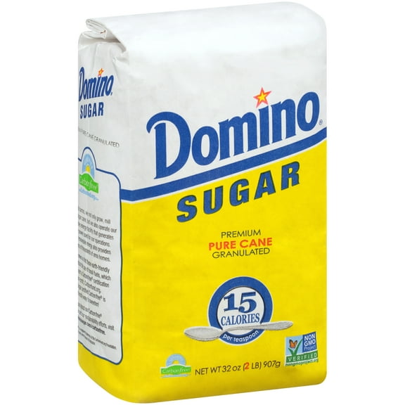 Domino Sugar Bale Extra Fine Granules Sugar, 2 Pound -- 20 per case