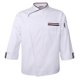 thumbnail image 2 of de Chaqueta de Chef de Manga Larga con Cuello Mandarín, Uniformes de Restaurante de Hotel de Cocina de Manga Larga para Hombres Y Mujeres 3XL Macarena Chaqueta de chef para hombre, 2 of 8