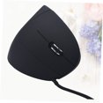 thumbnail image 2 of DEEPCRAFF Ergonomic Mouse Black Plastic Vertical Design for Office Work 1Pack, 2 of 8