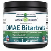 Amazing Formulas DMAE Bitartrate 100G 286 Servings