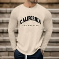thumbnail image 2 of Hfolob Mens T Shirt Male Autumn Winter Fashion Printed Crew Neck Long Sleeve T Shirt Retro Full Print Tops Tee Shirts For Men, 2 of 4