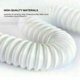 thumbnail image 3 of New Practical Waste Pipe Plastic Flexible High Quality Kitchen S Type Syphon Trap White 36-80cm Basin Bathroom, 3 of 10