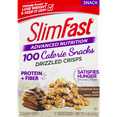 thumbnail image 2 of SlimFast Advanced Nutrition 100 Calorie Snacks, Cinnamon Bun Swirl Drizzled Crisps, 5 Count, 2 of 6