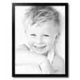 thumbnail image 2 of ArtToFrames 20" x 27" Satin Black Picture Frame, 20x27 inch Black Wood Poster Frame (WOM-1451), 2 of 8