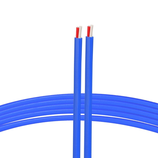 Unique Bargains K Type Thermocouple Wire 2x0.5mm Stranded Wire Blue PTFE Extension Wire 2 Meters